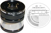 Mikroskopy i lupy - Carton Lupa x10 z podziałką skala 0,1mm i regul. ostrości - miniaturka - grafika 1