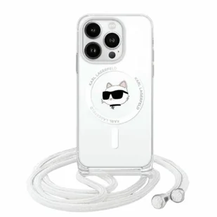 Karl Lagerfeld KLHMP15SHCCHNT iPhone 15 / 14 / 13 6.1" hardcase transparent IML Choupette Head & Cord Magsafe - Etui i futerały do telefonów - miniaturka - grafika 1