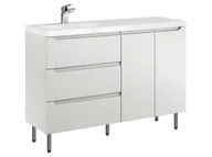 Szafki łazienkowe - Szafka Stojąca Z Umywalką ETH 120 cm SD Lewa - Kaszmir Mat - miniaturka - grafika 1