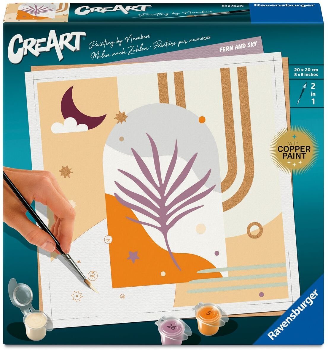 CreArt Boho Fern and sky