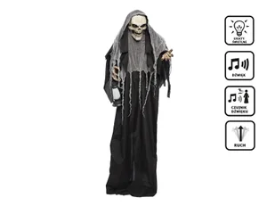 Dekoracja stojąca Ponury Żniwiarz - 180 cm - 1 szt. - Halloween - miniaturka - grafika 1