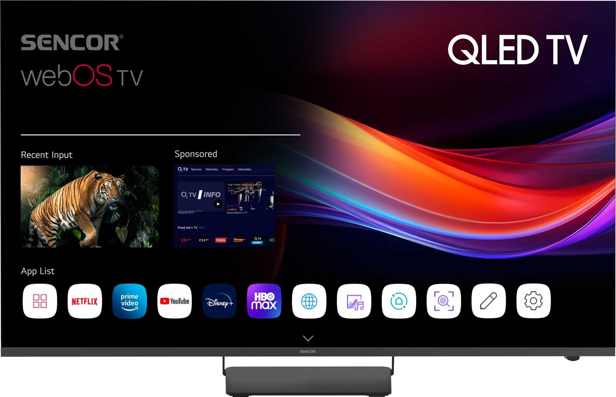 Sencor SLE 55Q870TCSB QLED 55'' 4K Ultra HD WebOS