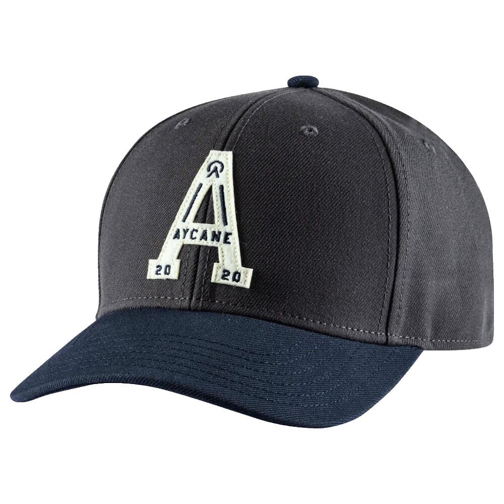 Męska czapka z daszkiem AYCANE Zurich Cap Lumex Grey - Space Blue