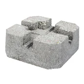 Podesty i deski tarasowe - Joniec Stopa pod taras 20x20x10 cm betonowa SL1 - miniaturka - grafika 1