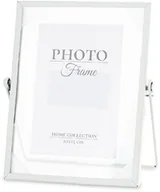 Ramki na zdjęcia - Ramka na zdjęcie zdjęcia metalowa biała 19x17x9 157111 - miniaturka - grafika 1