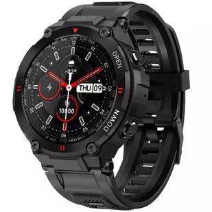 Exon Watch Rebel Czarny - Smartwatch - miniaturka - grafika 1