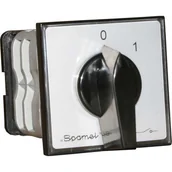 Wyłączniki światła i elektryczne - Spamel ŁK40 P Łącznik krzywkowy mocowany do pulpitu 0-1 (3 - biegunowy) ŁK40-2.8 - miniaturka - grafika 1