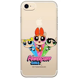 ERT GROUP etui na telefon Iphone 7/8/ SE 2/ SE 3, case oryginalny i oficjalnie licencjonowany przez The Powerpuff Girls, wzór The Powerpuff Girls 029, plecki z TPU częściowo przeźroczyste - Etui i futerały do telefonów - miniaturka - grafika 1
