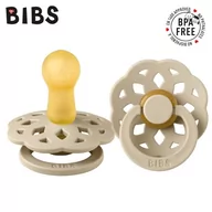 Smoczki uspokajające - Bibs Boheme Vanilla M Smoczek Uspokajający Kauczuk Hevea - miniaturka - grafika 1