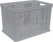 Pojemniki przemysłowe - Artech Pojemnik transportowy EURO 410, dno i ścianki ażurowe, wym. 600 x 400 x 410 mm biały - miniaturka - grafika 1