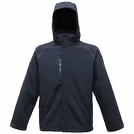 Kurtki męskie - Regatta Męska kurtka softshell z podszewką X-Pro z odstraszaczem, niebieska (granatowa), XXX-L (rozmiar producenta: XXXL) - miniaturka - grafika 1