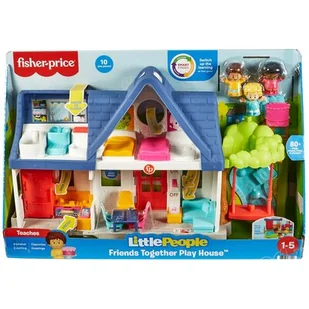 Fisher Price Wesoły domek Małego Odkrywcy HCJ65 HCJ65 - Zabawki interaktywne dla dzieci - miniaturka - grafika 1