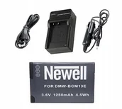 Ładowarki i akumulatory - ZESTAW ŁADOWARKA SIECIOWA + AKUMULATOR DMW-BCM13 - miniaturka - grafika 1