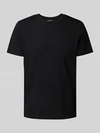 Koszulki męskie - T-shirt o kroju regular fit z czystej bawełny model ‘ASPEN’ - miniaturka - grafika 1