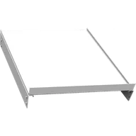 Pozostałe wyposażenie warsztatu - Dodatkowa półka skośna do szaf warsztatowych KOVOS, 505 x 600 mm, szary, 1 ks - miniaturka - grafika 1