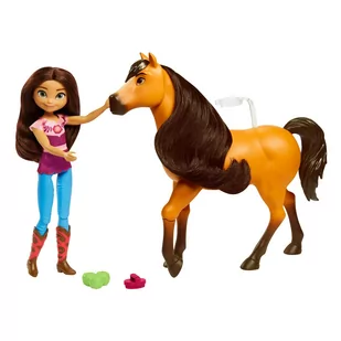 Spirit Mustang Duch wolności GXF67 Lalka z konikiem i akcesoriami - Lalki dla dziewczynek - miniaturka - grafika 1