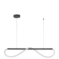 Lampy sufitowe - Meleca lampa wisząca 1xLED/24W czarna LP-2345/1P S BK - miniaturka - grafika 1