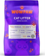 Żwirek dla kotów - ŻWIREK DLA KOTA BENTONITOWY LAWENDOWY 25L ZBRYLAJĄCY NATURALNY BEZPYŁOWY - miniaturka - grafika 1
