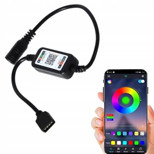 Sterownik do taśm Led Rgb Bluetooth 72W 6A - Akcesoria do oświetlenia - miniaturka - grafika 1