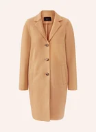 Płaszcze damskie - Oui Płaszcz Wełniany beige - miniaturka - grafika 1