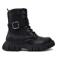 Buty dla dziewczynek - Botki Original Marines DEA0028FC Czarny - miniaturka - grafika 1