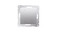 Sterowanie roletami - Kontakt Simon Simon 54 GO Sterownik przyciskowy do obsługi rolety żaluzji sterowany smartfonem WiFi 2x5A 230V (moduł) srebrny mat DEZ1W.01/43 DEZ1W.01/43 - miniaturka - grafika 1