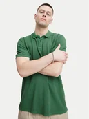 Koszulki męskie - Blend Polo 20715297 Zielony Regular Fit - miniaturka - grafika 1
