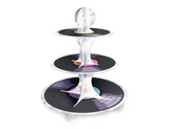 Ciasta i półprodukty do ciast - Stojak patera na babeczki Retro Disco- 1 szt. - miniaturka - grafika 1