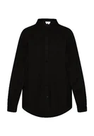 Bluzki damskie - Boline Bluzka damska z długim rękawem 81432420, brzoskwiniowo-pomarańczowa, M, brzoskwiniowy pomarańcz, M - miniaturka - grafika 1