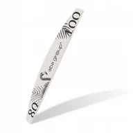 Akcesoria do paznokci - Pilnik RETRO Aba Group PÓŁKSIĘŻYC 100/180 SLIM - miniaturka - grafika 1