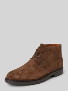 Buty desert ze sznurowaniem model ‘SHER’ - Półbuty męskie - miniaturka - grafika 1