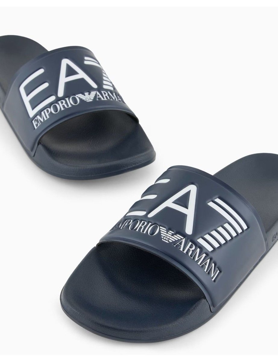 ciabatte sport uomo ea7 7x000108 af15118 ba045 navy blue