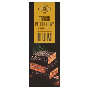 Kopernik Torcik piernikowy w czekoladzie rum 180 g - Ciastka - miniaturka - grafika 1