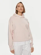 Bluzy damskie - New Balance Bluza WT41537 Różowy Relaxed Fit - miniaturka - grafika 1