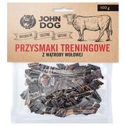 Przysmaki dla psów - Przysmaki treningowe z wątroby wołowej JOHN DOG, 100 g - miniaturka - grafika 1