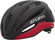 Kaski rowerowe - Kask Rowerowy Giro Isode II 54-61cm Uni Szosa Black Red - miniaturka - grafika 1