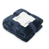 Koce - HOMLA KOC B2ROTE granatowy 150x200 cm - miniaturka - grafika 1