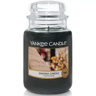 Świece - Yankee Candle Świeca duża Singing Carols 110-150h 623g - grafika 1