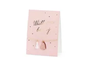 Wieczór panieński i kawalerski - PartyDeco Kartka z bransoletką Will you be my Maid of honor, 10.5x14.8cm KAB4 [15347913] - miniaturka - grafika 1