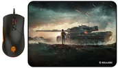 Myszki - Zestaw WoT DUO 1 szt - YMS WT200 INTRUDER Gam. Mouse USB YENKEE 1 szt - YPM WT47 CRUISER Gaming mousepad YENKEE - miniaturka - grafika 1