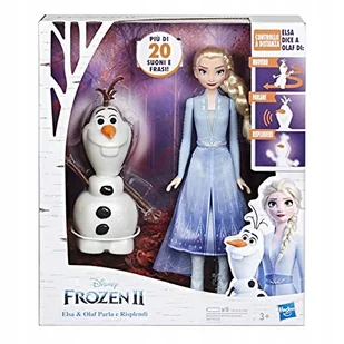 Frozen Kraina Lodu 2 Interaktywny Olaf Lalka Elsa - Lalki dla dziewczynek - miniaturka - grafika 1
