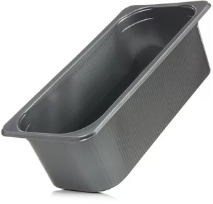 Kuweta PS plastikowa na lody Szara 5l 1 sztuka - Opakowania gastronomiczne - miniaturka - grafika 1