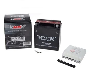 Akumulator WTX16-BS ( YTX16-BS ) WM MOTOR 12 VOLT - Akumulatory motocyklowe - miniaturka - grafika 1