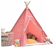Namioty i tipi dla dzieci - Namiot Tipi Domek Dla Dzieci Duży Stabilizator - miniaturka - grafika 1