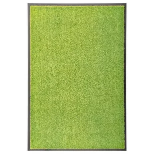 vidaXL Wycieraczka z możliwością prania, zielona, 60 x 90 cm - Wycieraczki - miniaturka - grafika 1