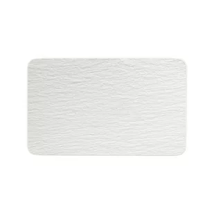 Villeroy & Boch Talerz wielofunkcyjny podłużny Manufacture Rock blanc 1042402772 - Talerze - miniaturka - grafika 1