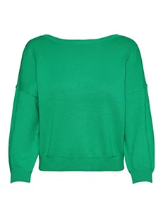 VERO MODA VMAYLA 3/4 szorty V-back Blouse REP swetry, Holly Green, S - Spodenki damskie - miniaturka - grafika 1
