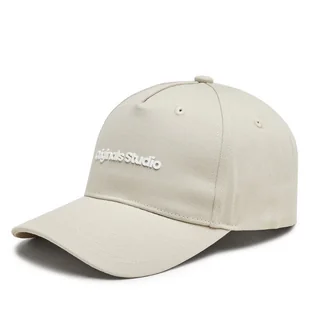 Czapka z daszkiem Jack&Jones Vesterbro 12253600 Beżowy - Czapki męskie - miniaturka - grafika 1