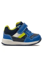 Buty dla chłopców - Geox Sneakersy B Rishon B. A B250RA 0BC14 C4502 Niebieski - miniaturka - grafika 1
