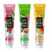 Zestawy kosmetyków damskich - Eveline Cosmetics I Love Vegan Food Hand Cream zestaw ochronny krem do rąk Malina & Kolendra 6x50ml + regenerujący krem do rąk Awokado & Hibiskus 6x50ml + odżywczy krem do rąk Mango & Szałwia 6x50ml - miniaturka - grafika 1